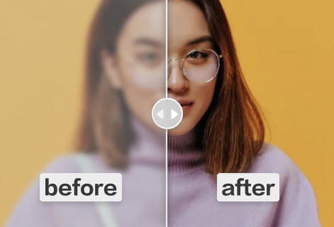 對圖像中模糊人臉進行還原