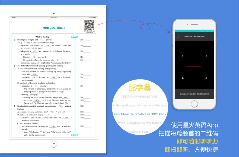 星火英語(yǔ)如何聽聽力-星火英語(yǔ)聽聽力的步驟