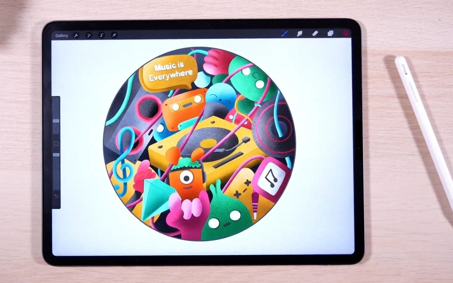 procreate怎么導入筆刷