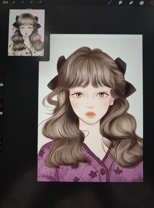 procreate如何導入圖片臨摹-procreate導入圖片臨摹的步驟