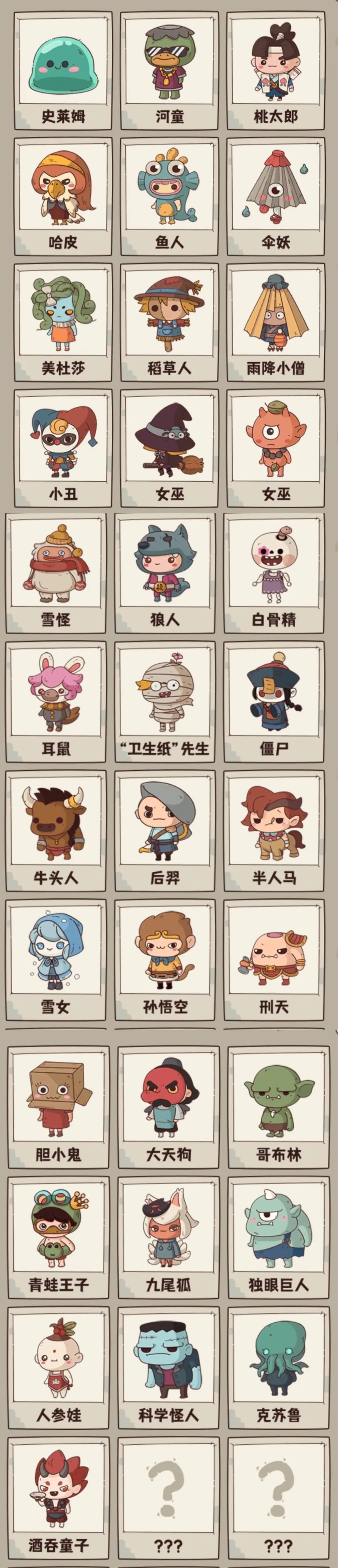 怪可愛的店內(nèi)置菜單版