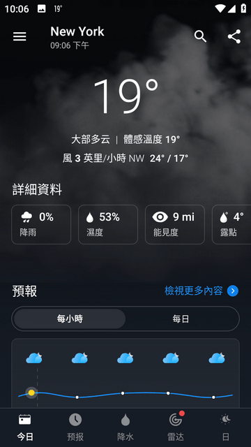 一個(gè)天氣
