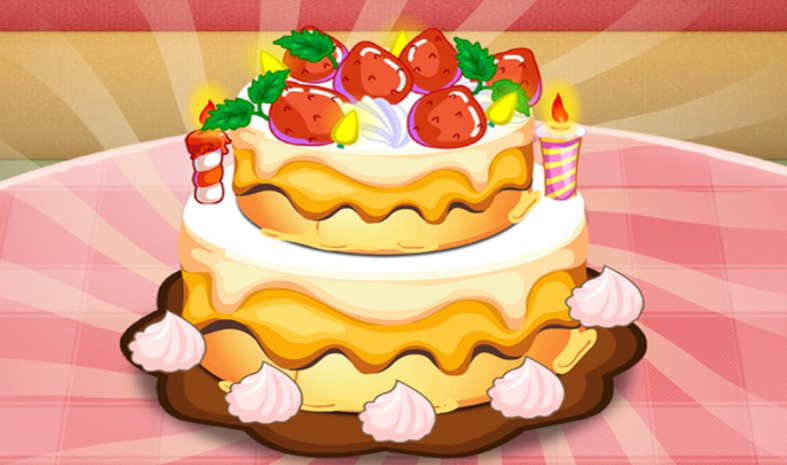 模擬蛋糕制作的游戲