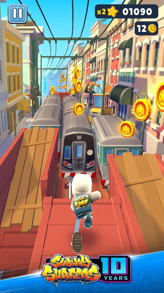 地鐵跑酷186個角色全解鎖版(Subway Surf)