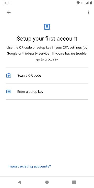 google身份驗證器(Authenticator)