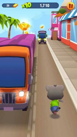湯姆貓跑酷內(nèi)置菜單(Talking Tom Gold Run)
