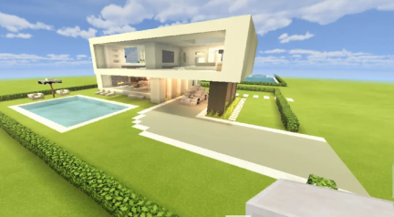 我的世界別墅教程