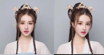 簡單古裝發型教程圖解