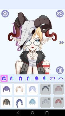 怪物女孩換裝手機(jī)版(Anime Avatar Maker)