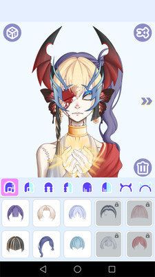 怪物女孩換裝手機(jī)版(Anime Avatar Maker)