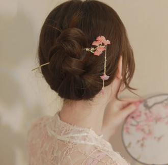 發(fā)簪教程新手入門篇盤發(fā)