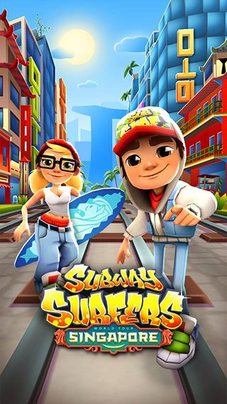 地鐵跑酷0金幣解鎖所有人物滑板(Subway Surf)