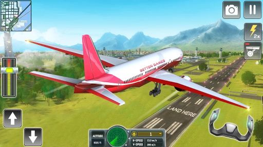 航班飛機模擬器(Airplane Flight)