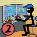 火柴人逃離瘋?cè)嗽?Stickman Survival 2)