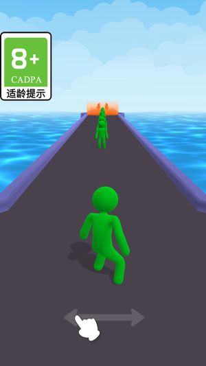 越走越遠