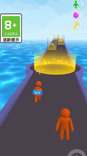 越走越遠